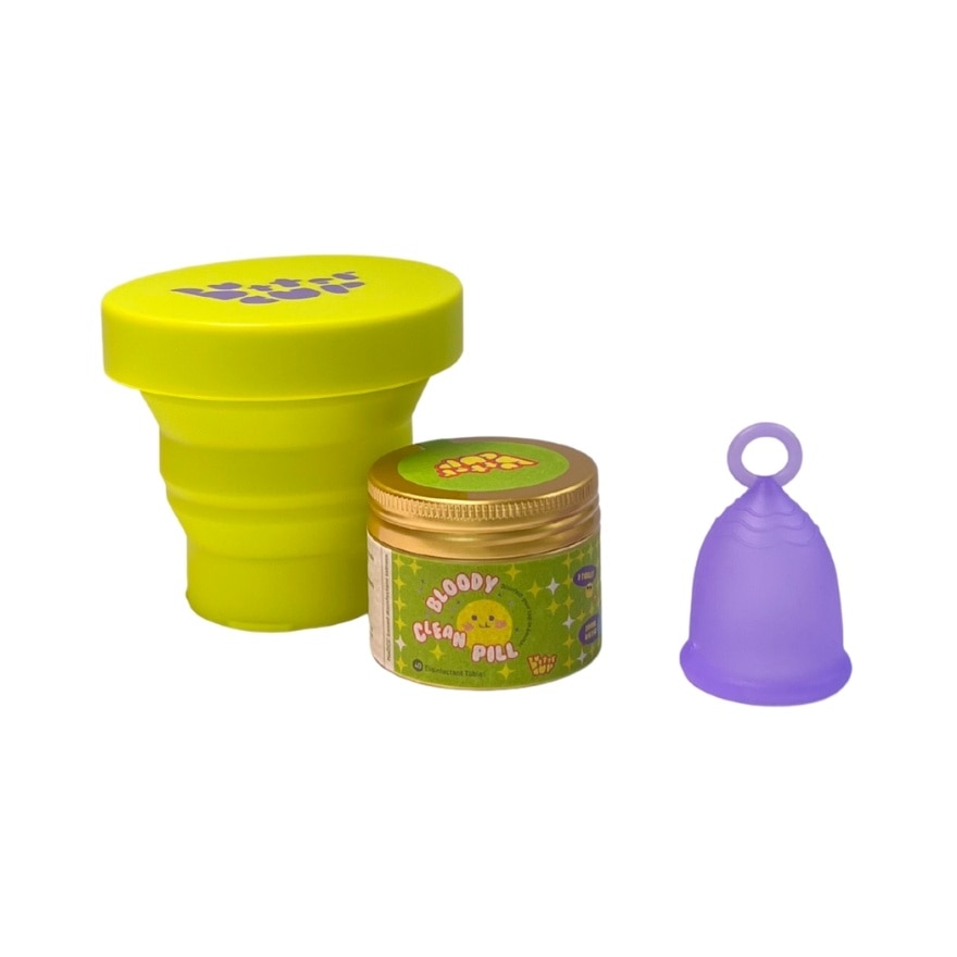Purple Menstrual Cup Set Size S