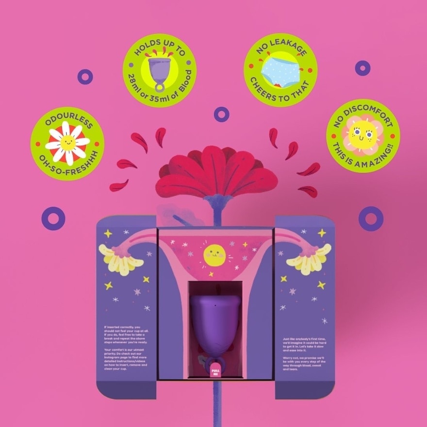 Menstrual Cup Set Size SM