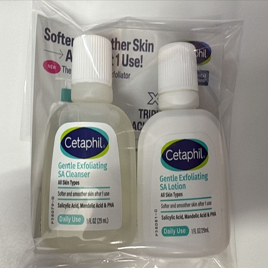 [Not For Sale] WRP Cetaphil SA Cleanser + Lotion 29ML