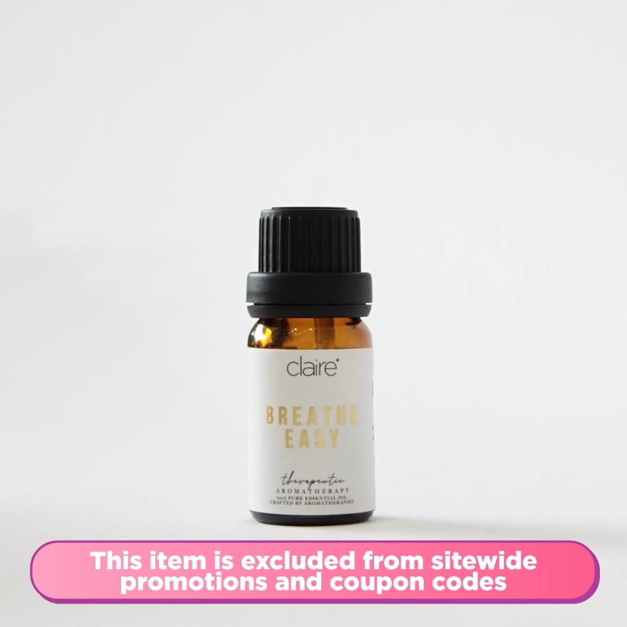 Breathe Easy Essential Oil 10ml