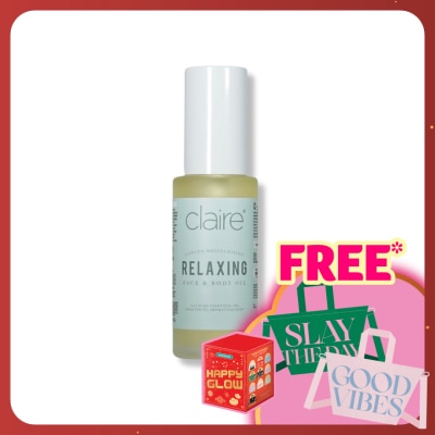 CLAIRE ORGANICS Relaxing Face Body Oil 50ml