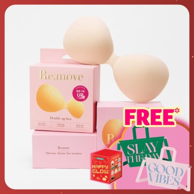 RE,MOVE Double Up Bra 1 Set Enhanced Volume and Seamless Comfort 2s