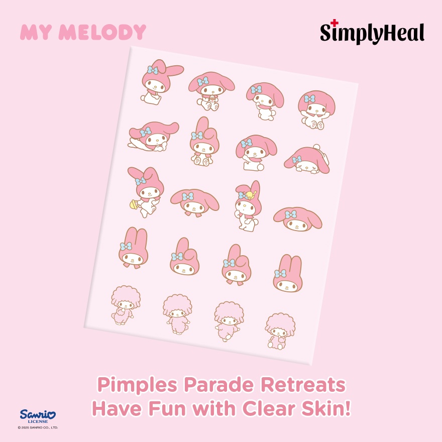 My Melody Day & Night Premium Hydrocolloid Acne Patch 20s image
