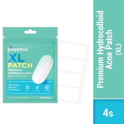 SIMPLYHEAL - XL Day & Night Premium Hydrocolloid Acne Patch 4s