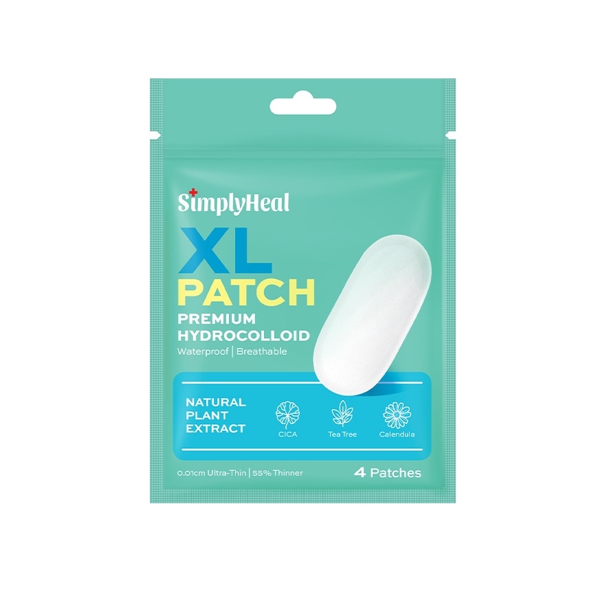 XL Day & Night Premium Hydrocolloid Acne Patch 4s