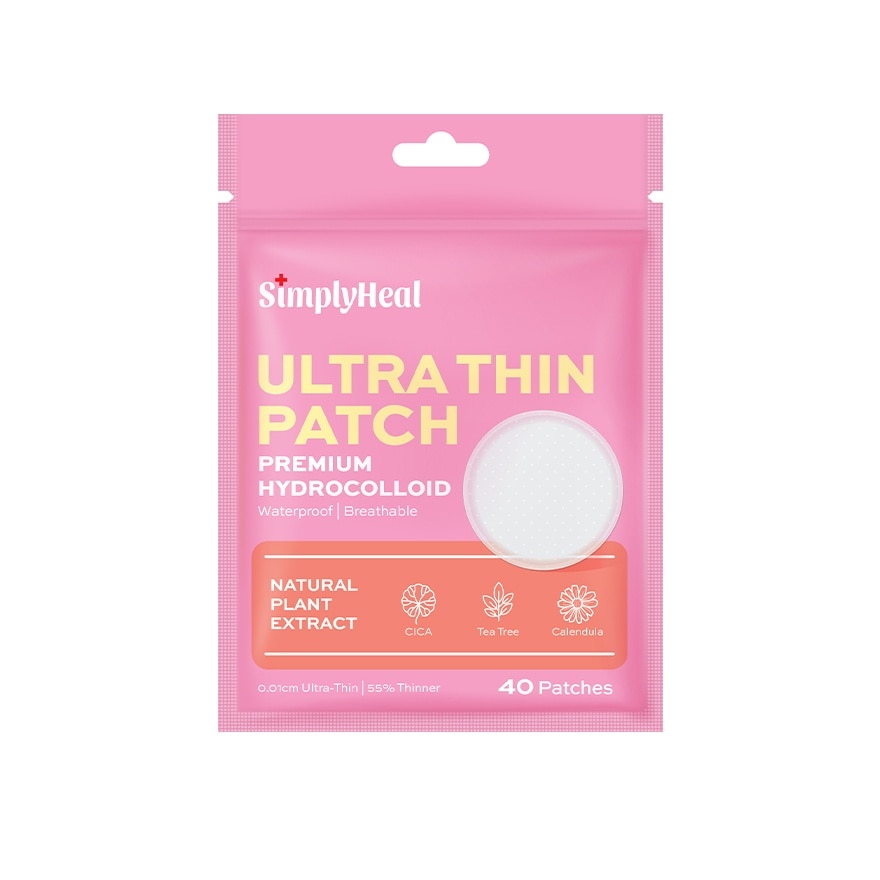 Ultra Thin Day & Night Premium Hydrocolloid Acne Patch 40s