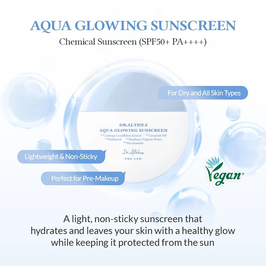 Aqua Glowing Sunscreen 45ml image