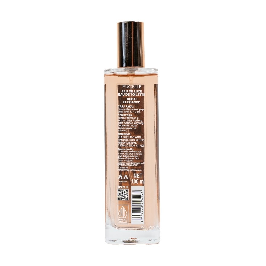 Eau De Luxe Eau De Toilette Parfum Dubai Elegance 100ml