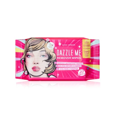 DAZZLE ME - Acne Armor Remover Wipes image