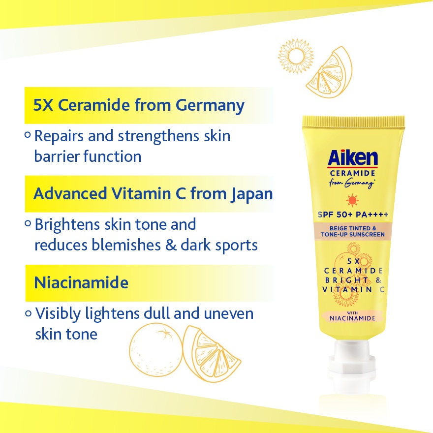 Ceramide Bright Tinted Sunscreen 25g