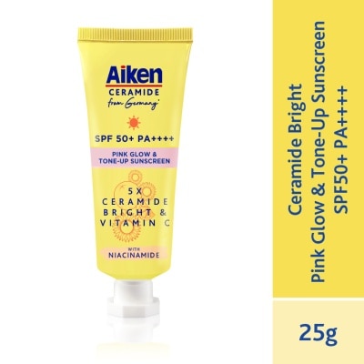AIKEN - Cremide Bright Pink Glow Sunscreen 25g