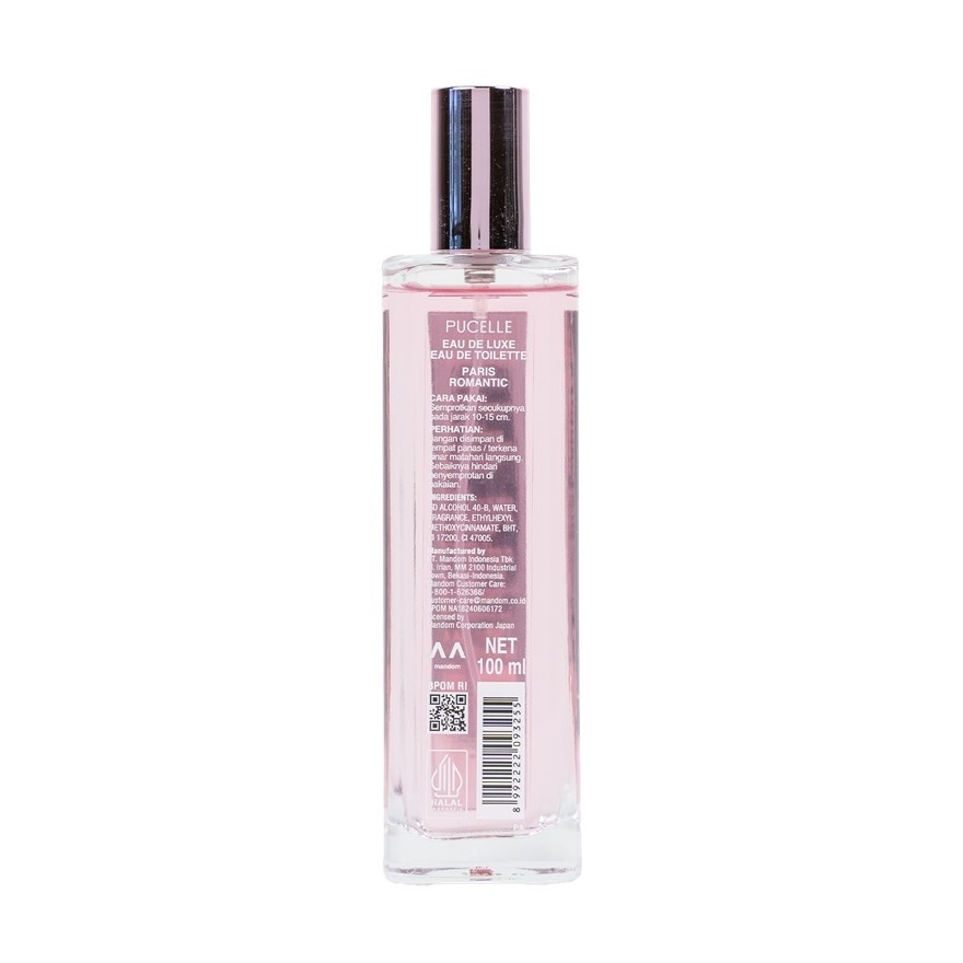 Eau De Luxe Eau De Toilette Parfum Paris Romantic 100ml image