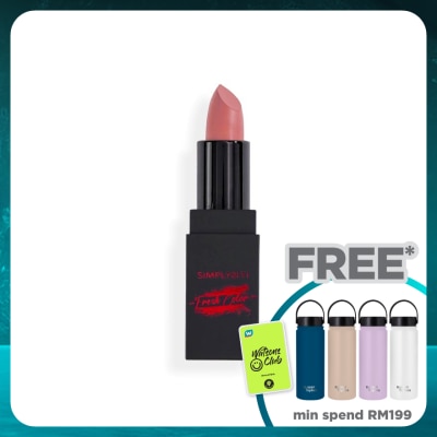 SIMPLYSITI Fresh Color Matte Lipstick Blush Brown FCM14