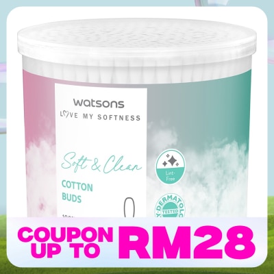 WATSONS Paper Shafts Cotton Buds 300S