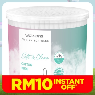 WATSONS Paper Shafts Cotton Buds 300S