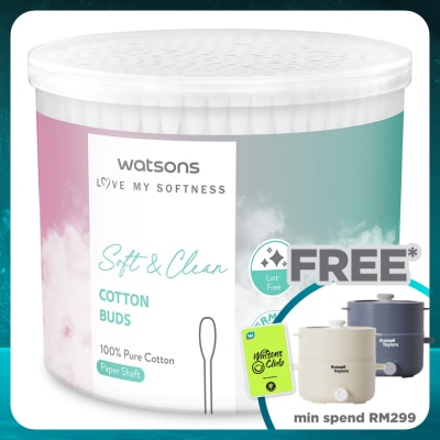 WATSONS Paper Shafts Cotton Buds 300S