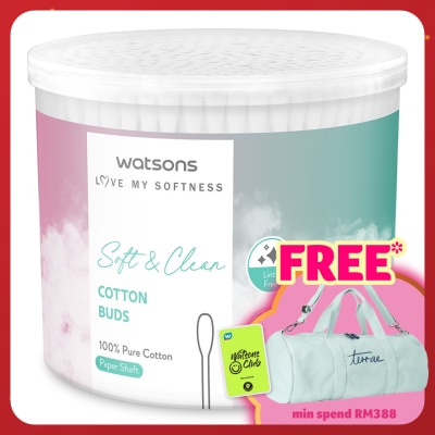 WATSONS Paper Shafts Cotton Buds 300S