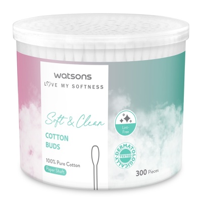 WATSONS - Paper Shafts Cotton Buds 300S