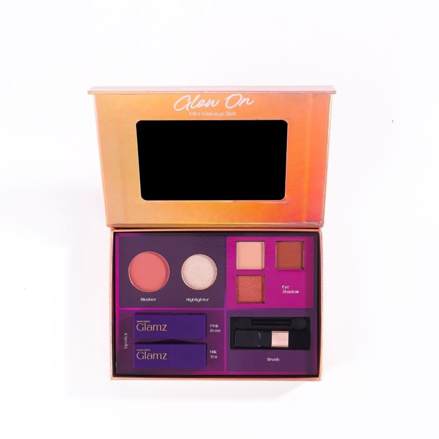 Glamz Mini Glow On Makeup Set