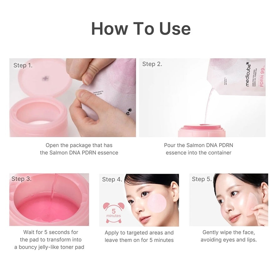 PDRN Toning Gel Toner Pad 70s