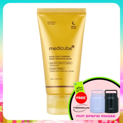 MEDICUBE - Kojic Acid Turmeric Night Wrapping Mask 75ml