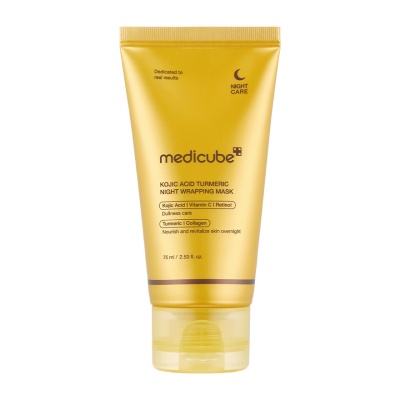 MEDICUBE - Kojic Acid Turmeric Night Wrapping Mask 75ml image