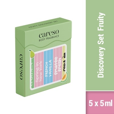 CARESO Discovery Set-Fruity 5ml x 5