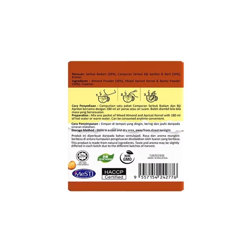 Mixed Almond & Apricot (25g x 6 sachets)