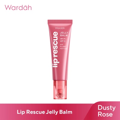 WARDAH Lip Rescue Jelly Balm Dusty Rose 7g image