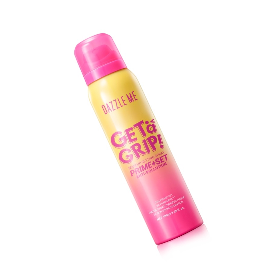DAZZLE ME Get A Grip! Makeup Setting Spray Prime+Set Anti-Pollution 100ml