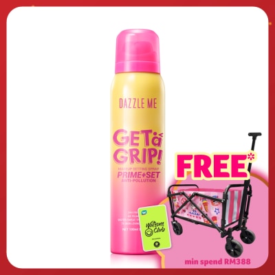 DAZZLE ME DAZZLE ME Get A Grip! Makeup Setting Spray Prime+Set Anti-Pollution 100ml