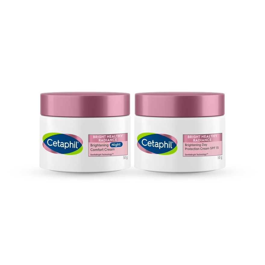 Bright Healthy Radiance Day Protection Cream 50g + Bright Healthy Radiance Night Comfort Cream 50g