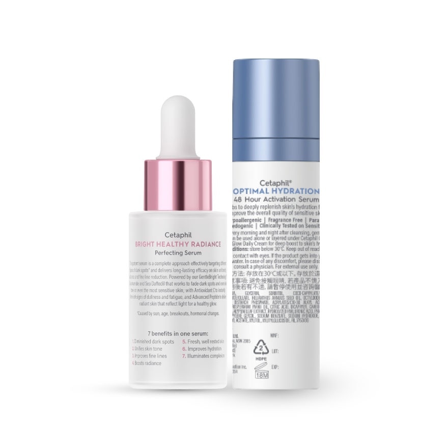 Bright Healthy Radiance Perfecting Serum 30ml & Optimal Hydration 48H Activation Serum 30ml