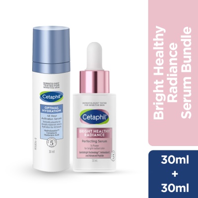 CETAPHIL - Bright Healthy Radiance Perfecting Serum 30ml & Optimal Hydration 48H Activation Serum 30ml