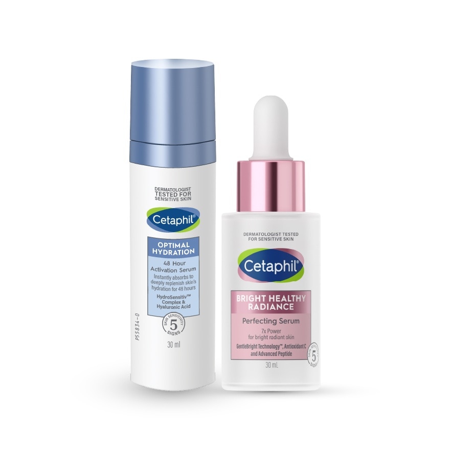Bright Healthy Radiance Perfecting Serum 30ml & Optimal Hydration 48H Activation Serum 30ml