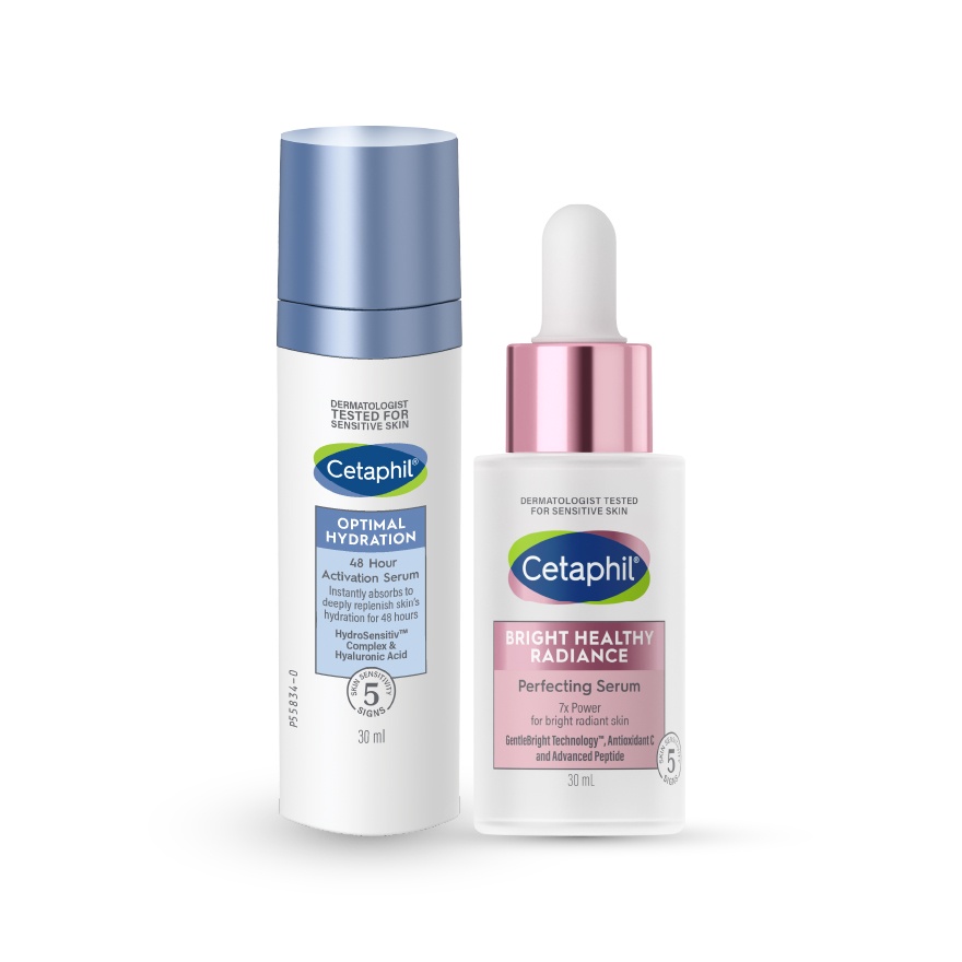 Bright Healthy Radiance Perfecting Serum 30ml & Optimal Hydration 48H Activation Serum 30ml