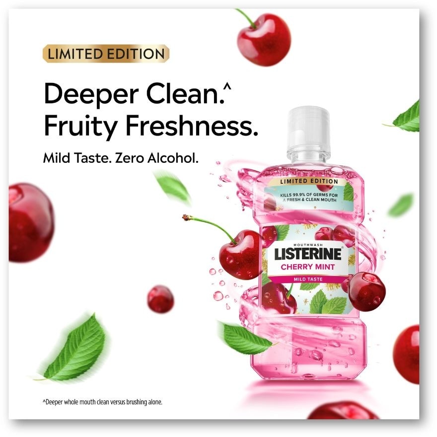 Cherry Mint Mouthwash 500ml