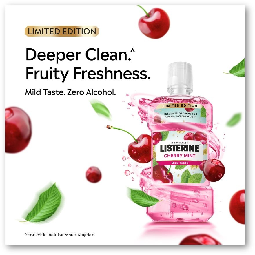 Cherry Mint Mouthwash 500ml image