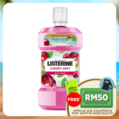 LISTERINE - Cherry Mint Mouthwash 500ml