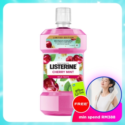 LISTERINE - Cherry Mint Mouthwash 500ml