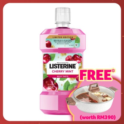LISTERINE Cherry Mint Mouthwash 500ml