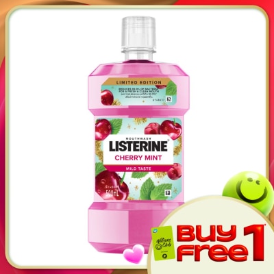LISTERINE - Cherry Mint Mouthwash 500ml