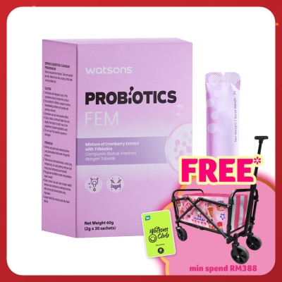 WATSONS Probiotics Fem 30s