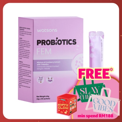 WATSONS Probiotics Fem 30s
