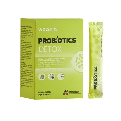 WATSONS Probiotics Detox 30s
