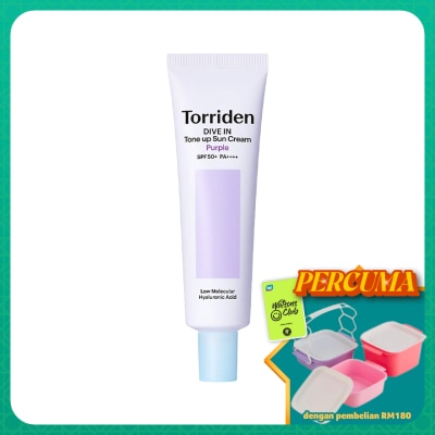 TORRIDEN - Dive In Purple Tone Up Suncream 60ml