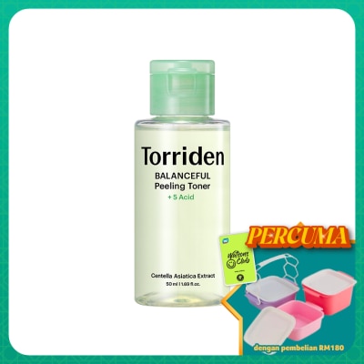 TORRIDEN - Balanceful Cica Peeling Toner 50ml