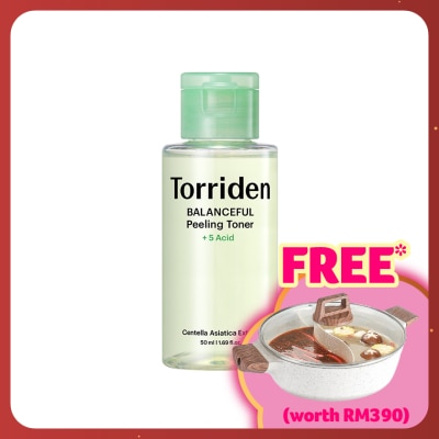 TORRIDEN Balanceful Cica Peeling Toner 50ml