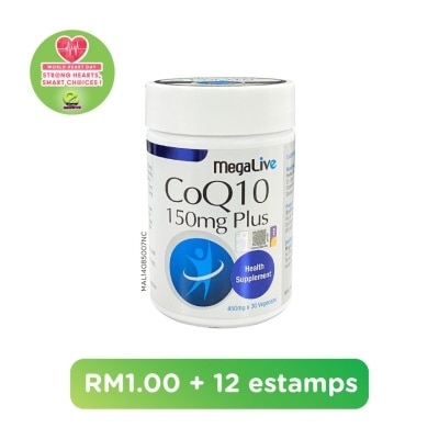 MEGALIVE Estamp CoQ10 150mg 30s
