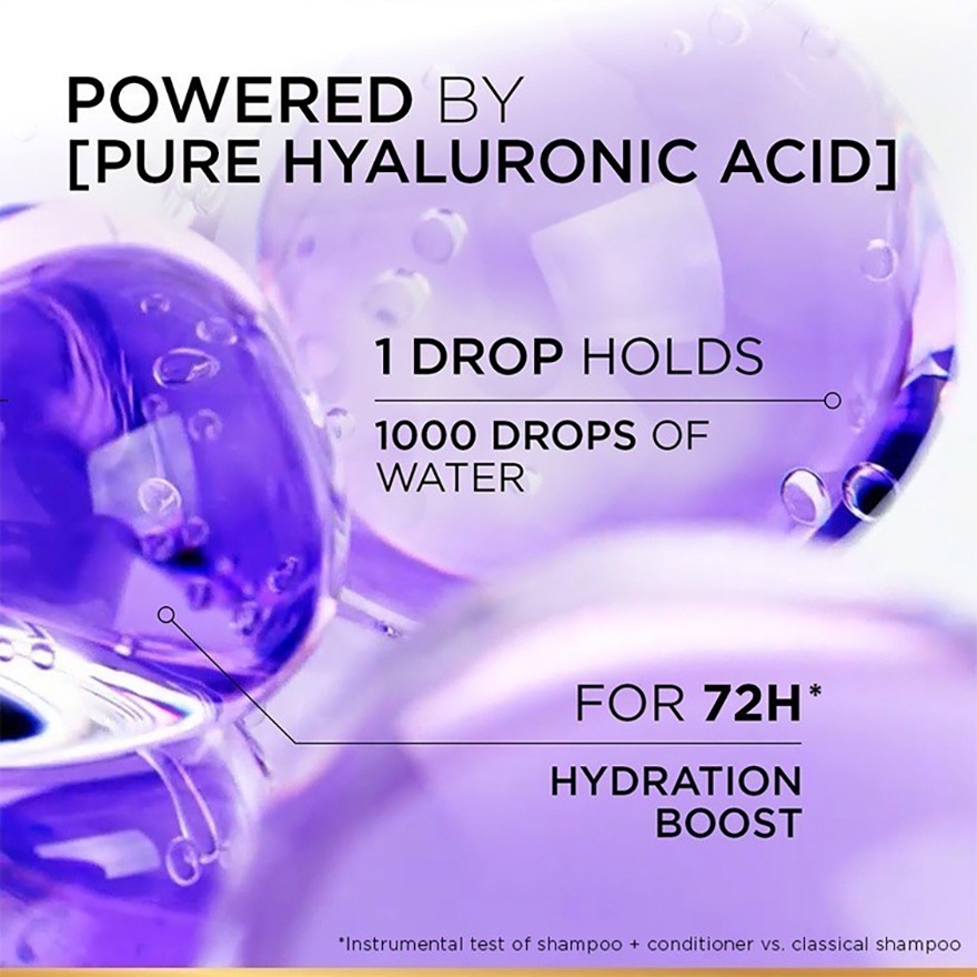 Hyaluron Shampoo 280ml & Serum & Night Cream Set